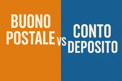 Buono postale vs conto deposito
